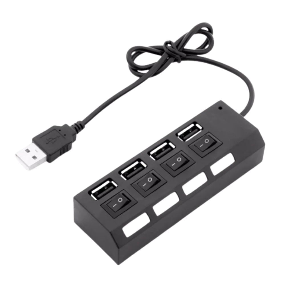 Hub Usb 1.0 Switch Led X4 Eco B626 11137