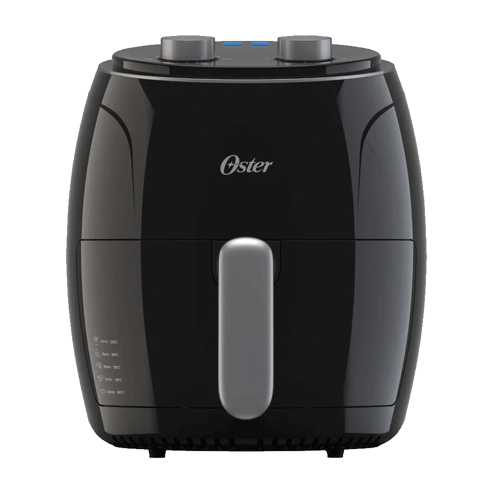 Freidora de Aire Oster Recubrimiento Antiadherente Manual 3,8 Litros Negro