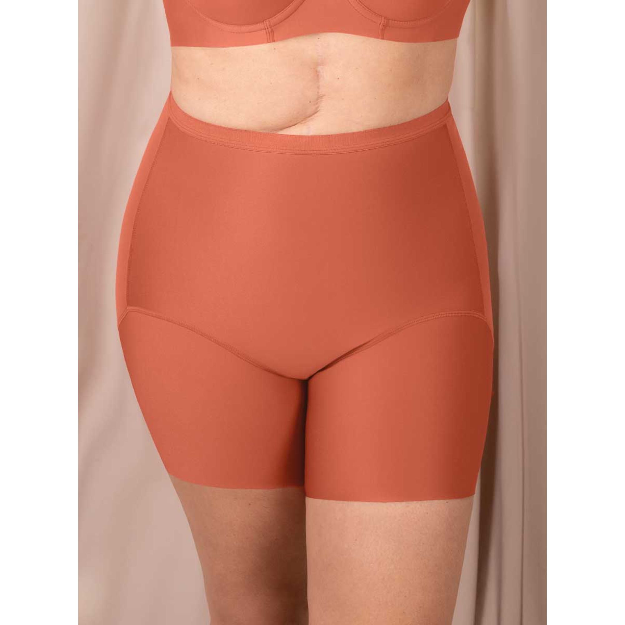 Bóxer Largo Moldeador Para Mujer Bronce