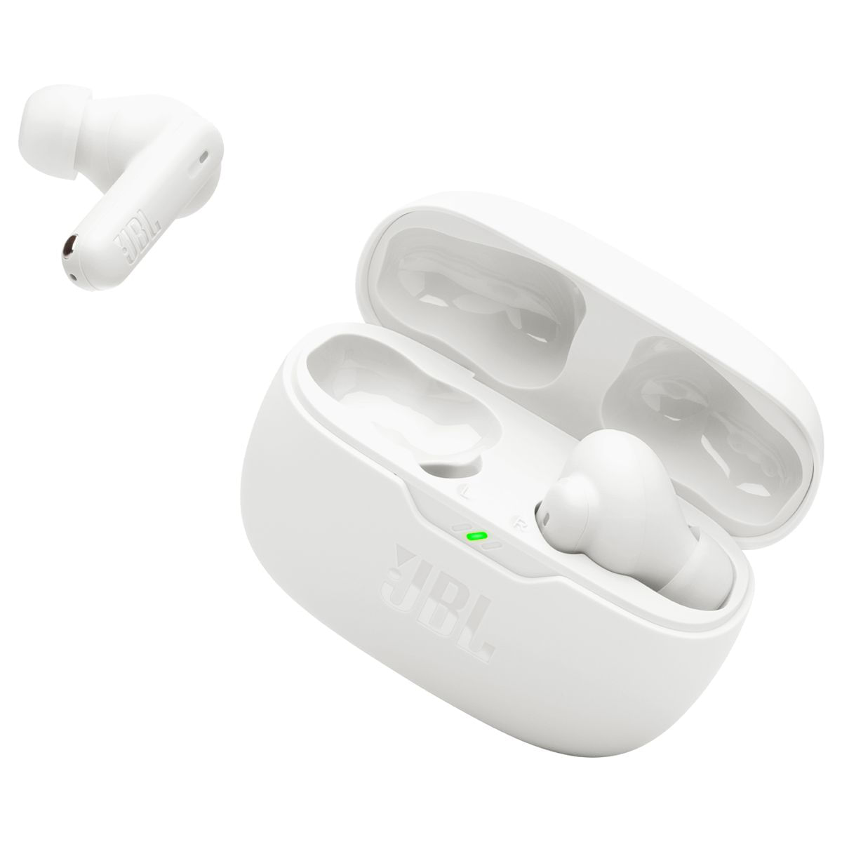 Jbl Wave Beam 2, Auriculares Bluetooth 5.3, Anc, 4 Mics, Wht