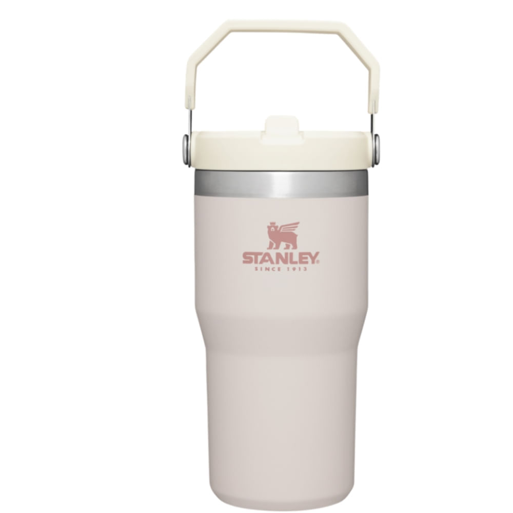 Termo Stanley Classic Flip Straw 591Ml Cuarzo Rosa