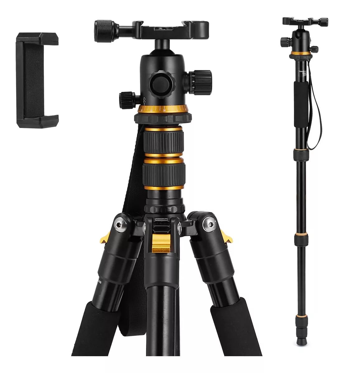 Tripode Profesional Para Fotografia Canon Nikon Profesional 160cm
