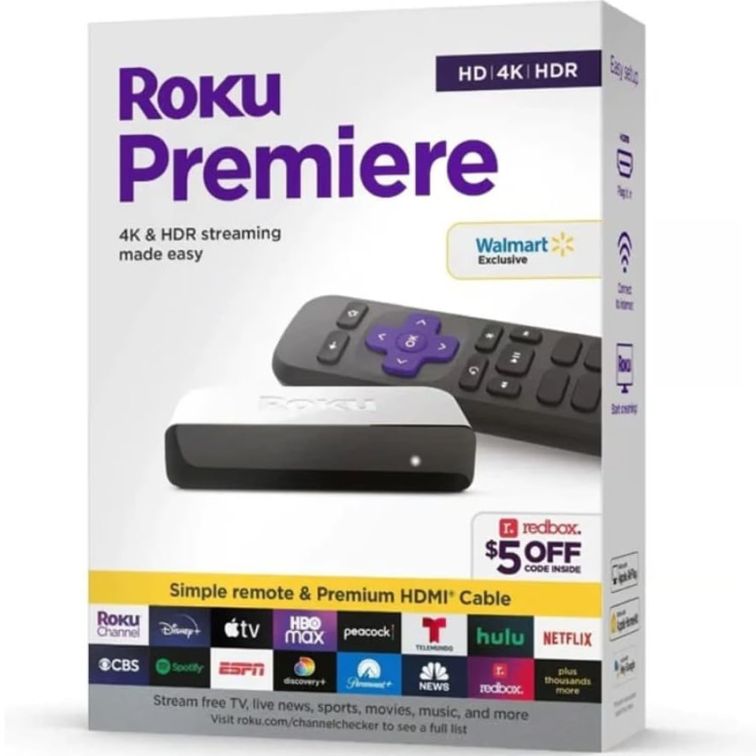 Convertidor Roku Premiere 4K
