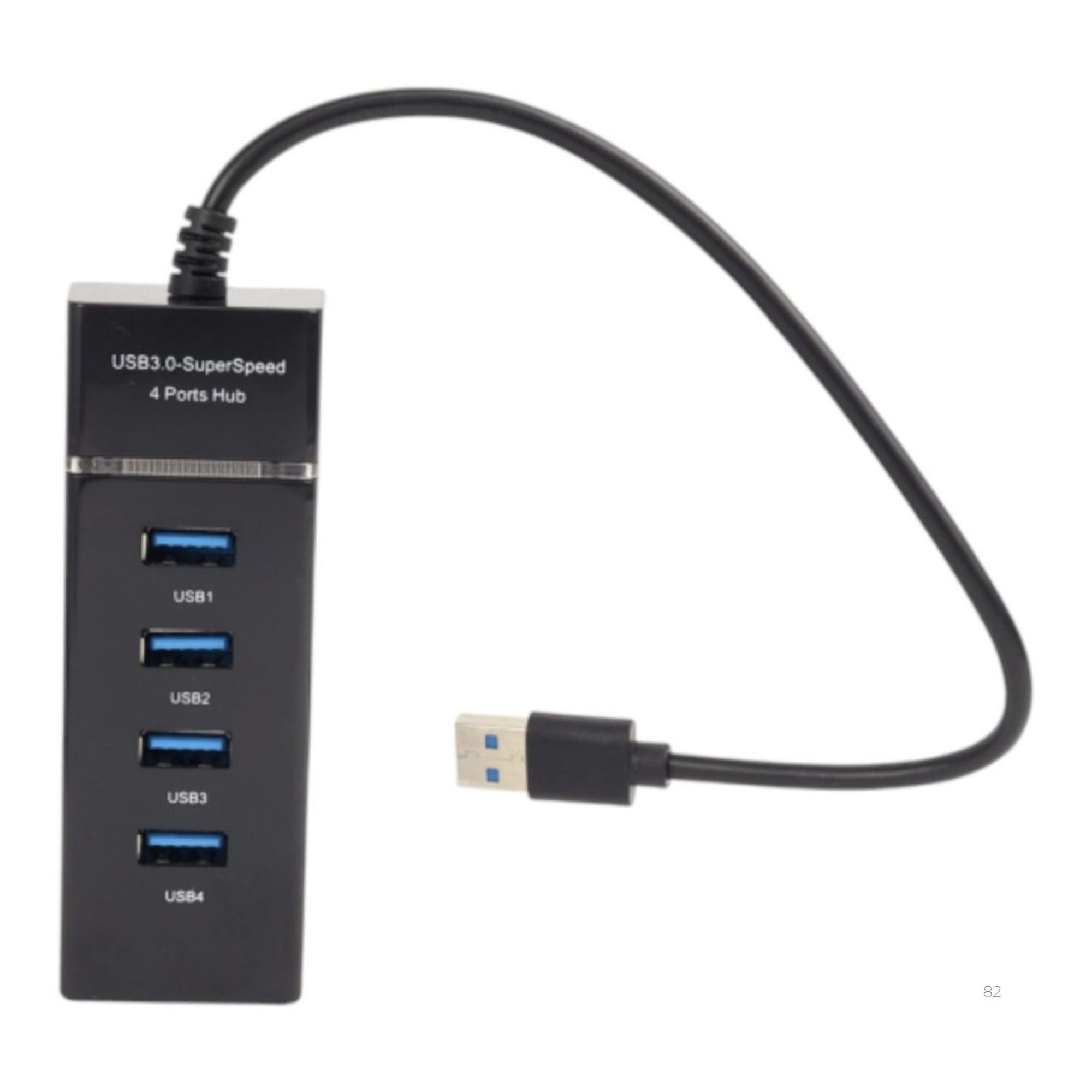 Multipuertos Jaltech USB 3.0 Hub Plano