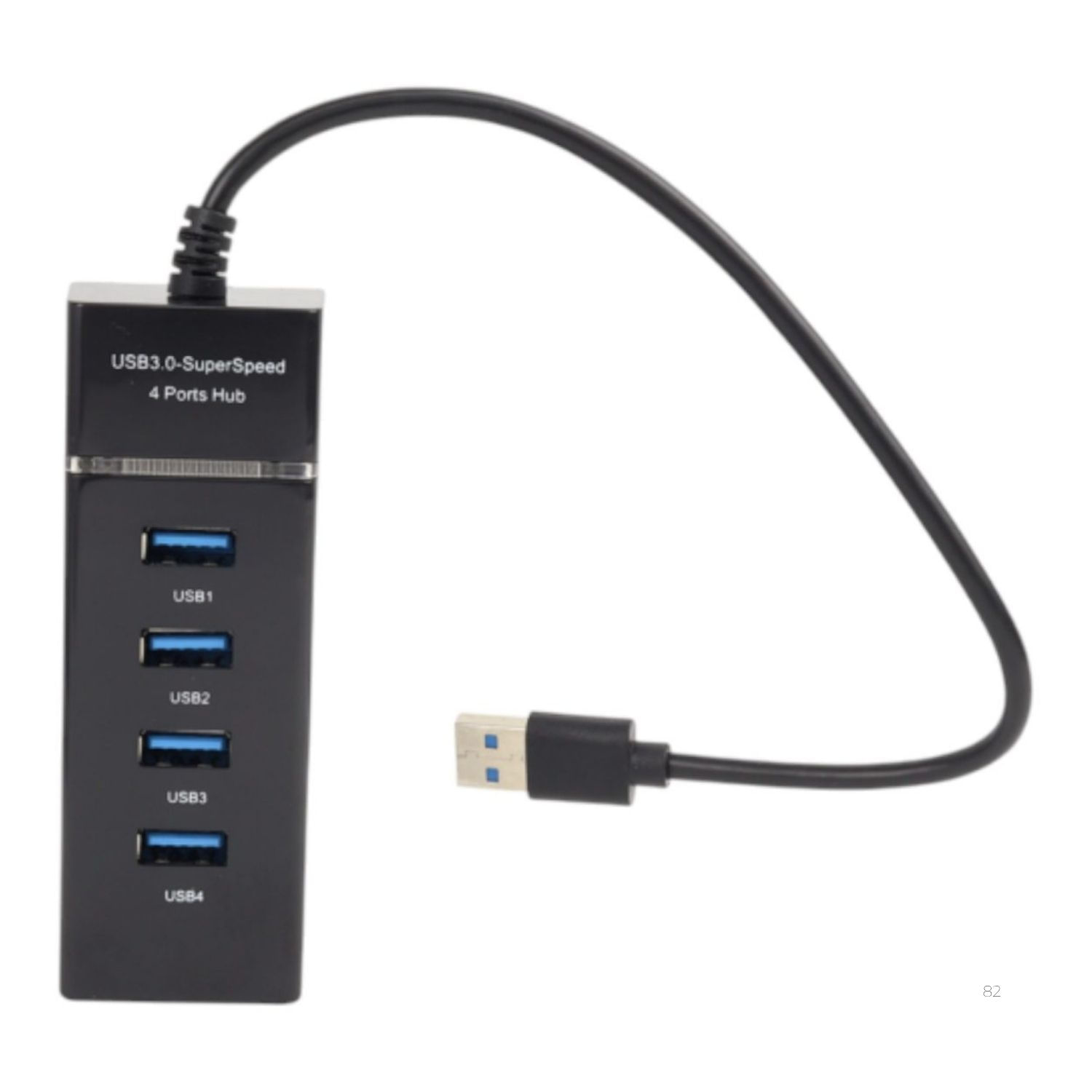 Multipuertos Jaltech USB 3.0 Hub Plano