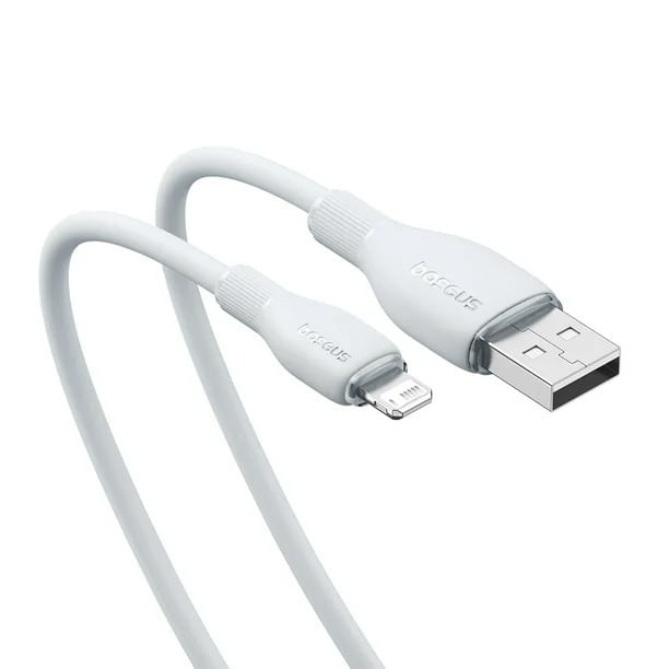 Cable Baseus Lightning A C 1.2M  Carga Rapida