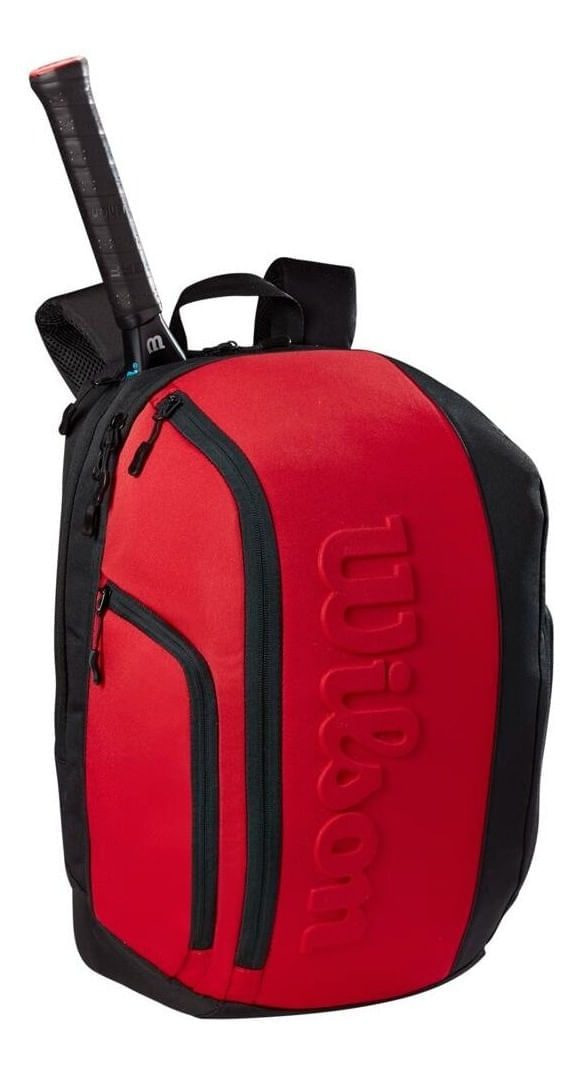 Morral Raquetero Thermobag Tenis Wilson Clash Backpack 2pk-Rojo
