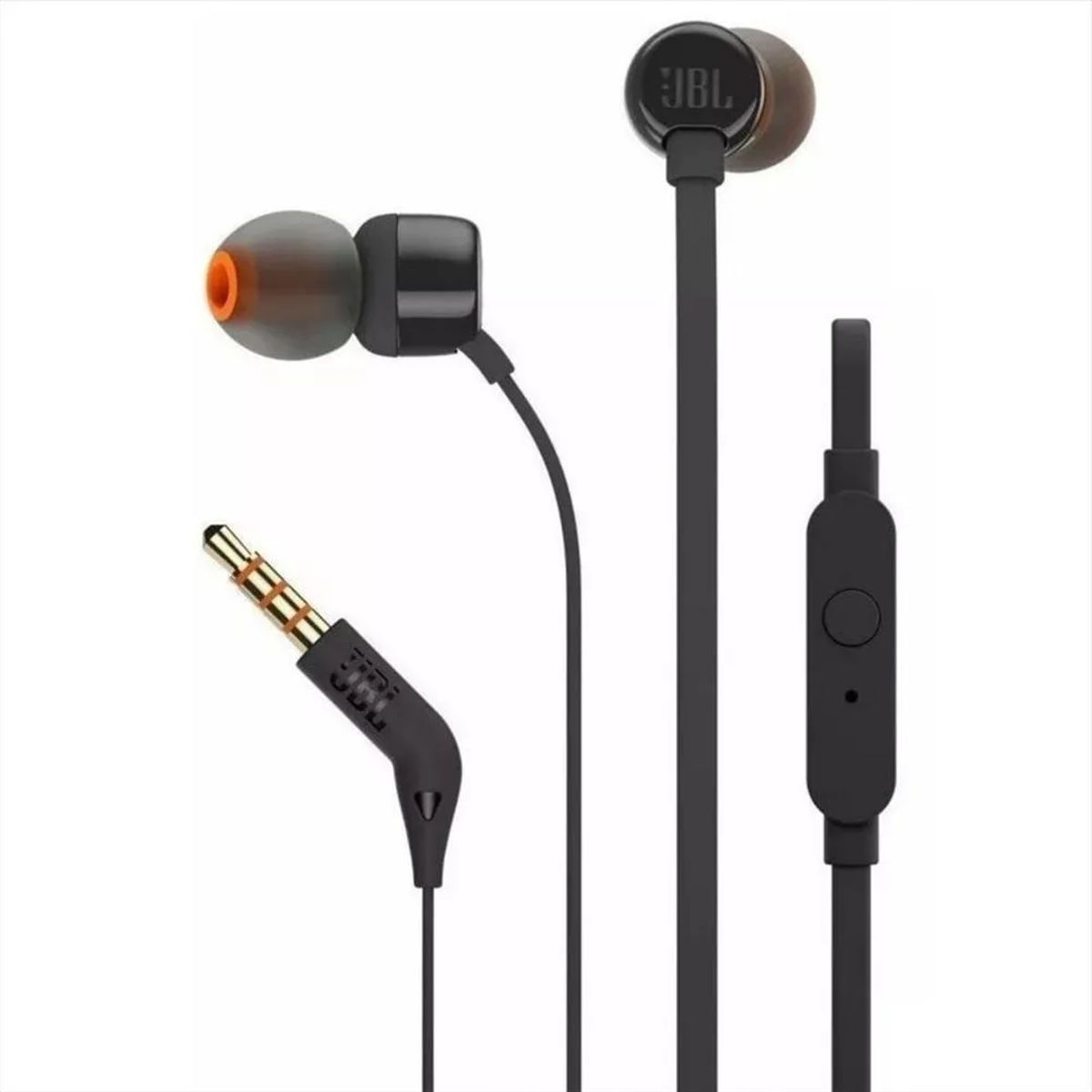 Auriculares 3.5mm JBL Tune 110 Pure Bass, 100% Original, Black