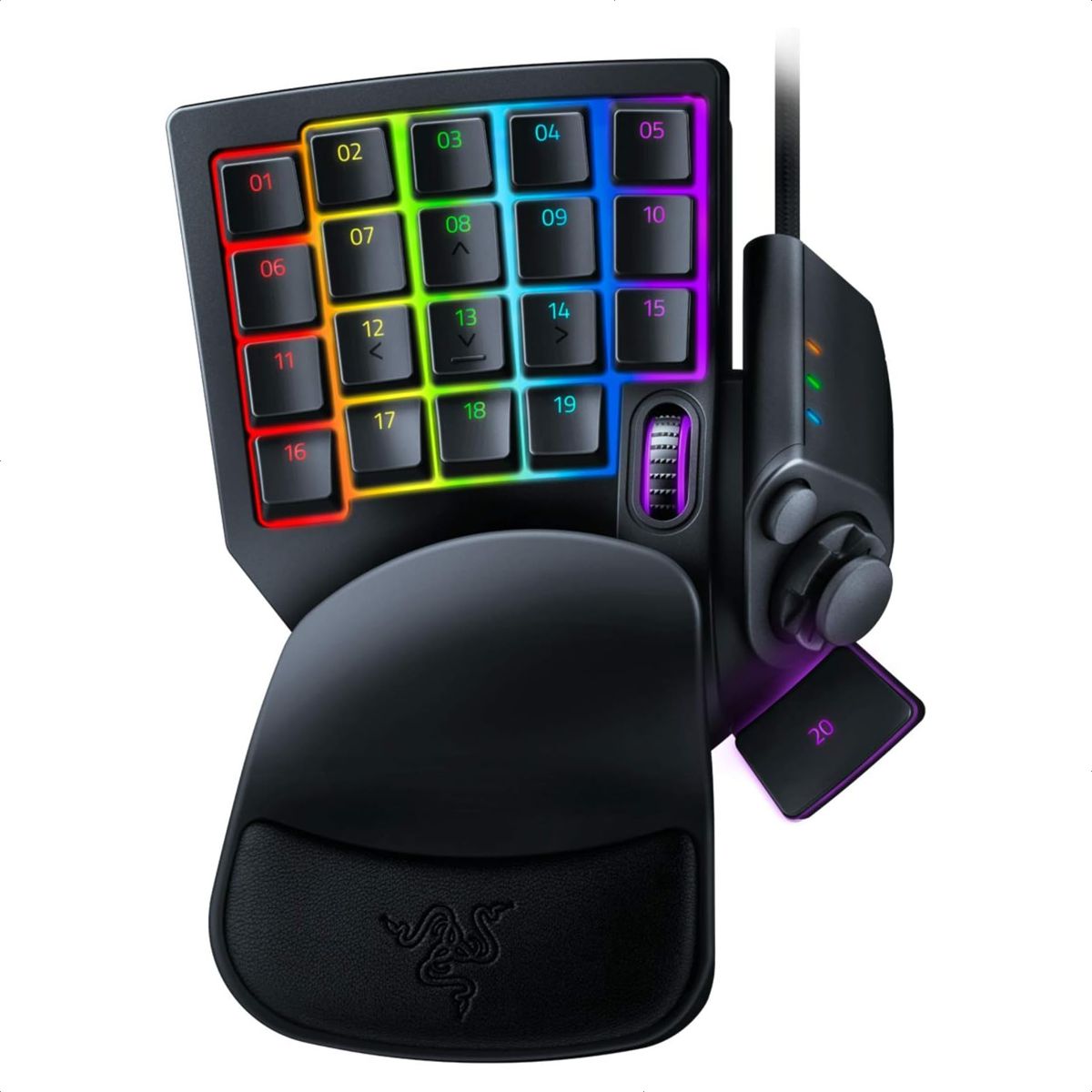 Teclado Keypad Razer Tartarus Pro Óptico Analógico 32 Teclas