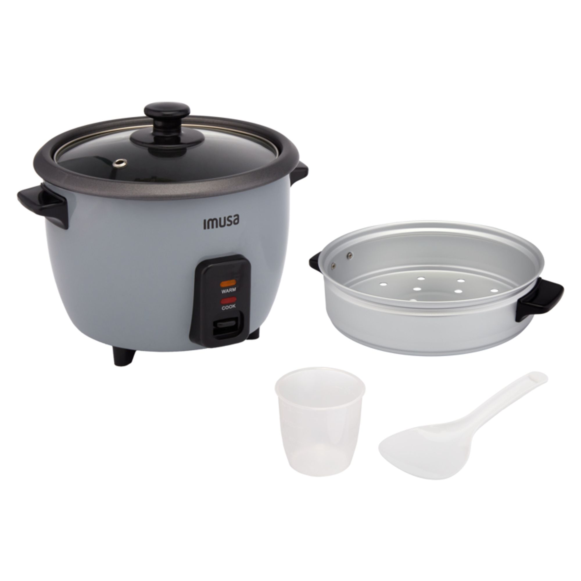Olla Arrocera IMUSA 5 Tazas Gris