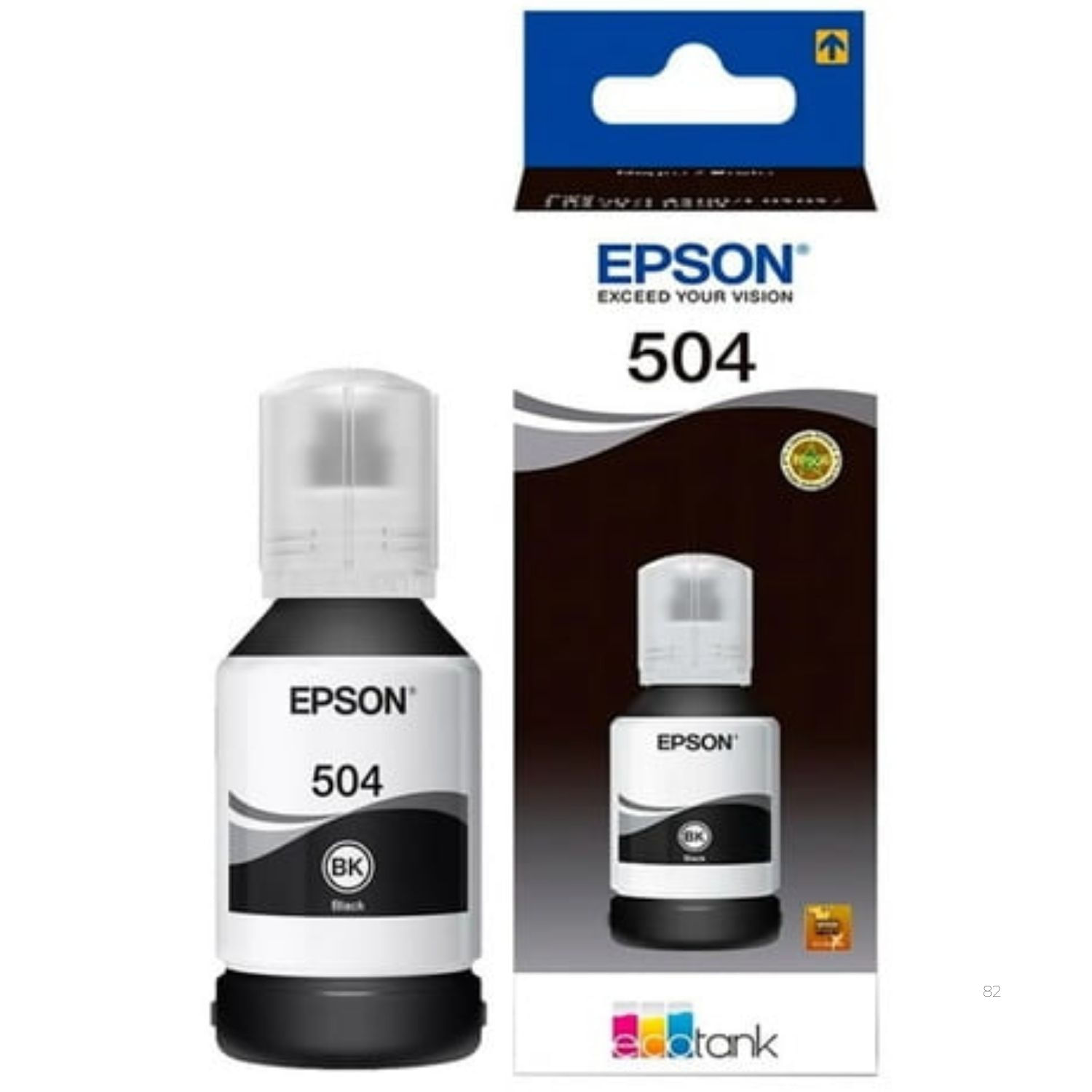 Botella De Tinta Epson 504 70ML Negro