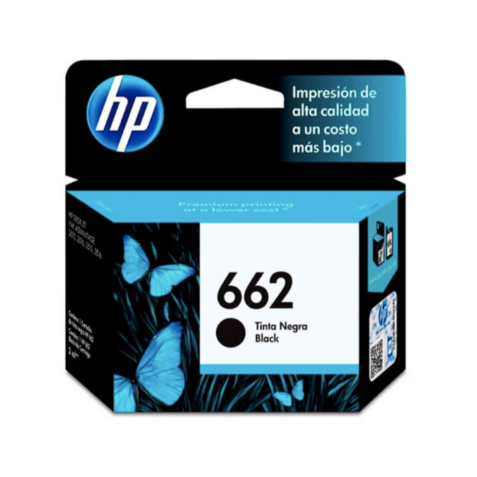 Cartucho HP 662 HP Deskjet Ink Advantage -Negro
