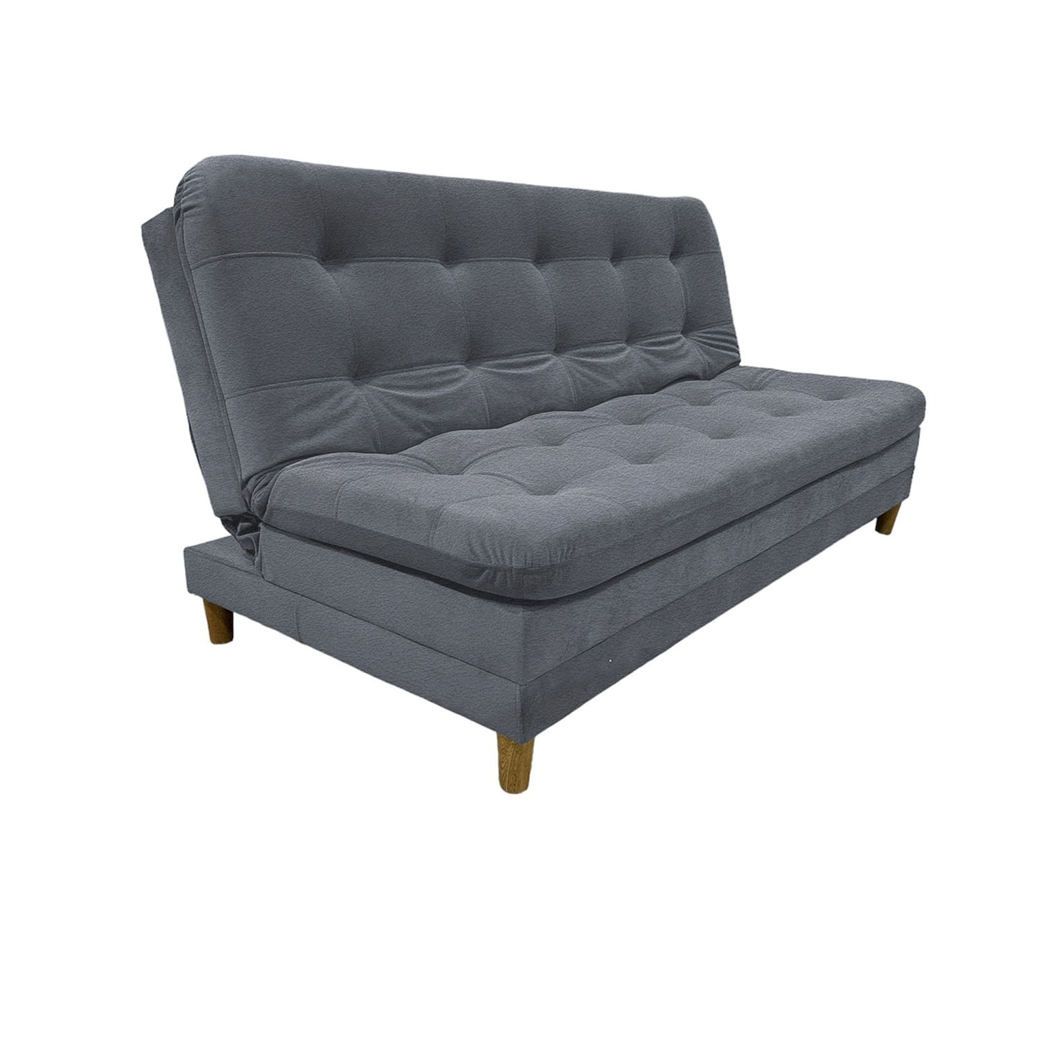 Sofa cama 3 Posiciones Clic Clac Yezz gris plomo 180 cm