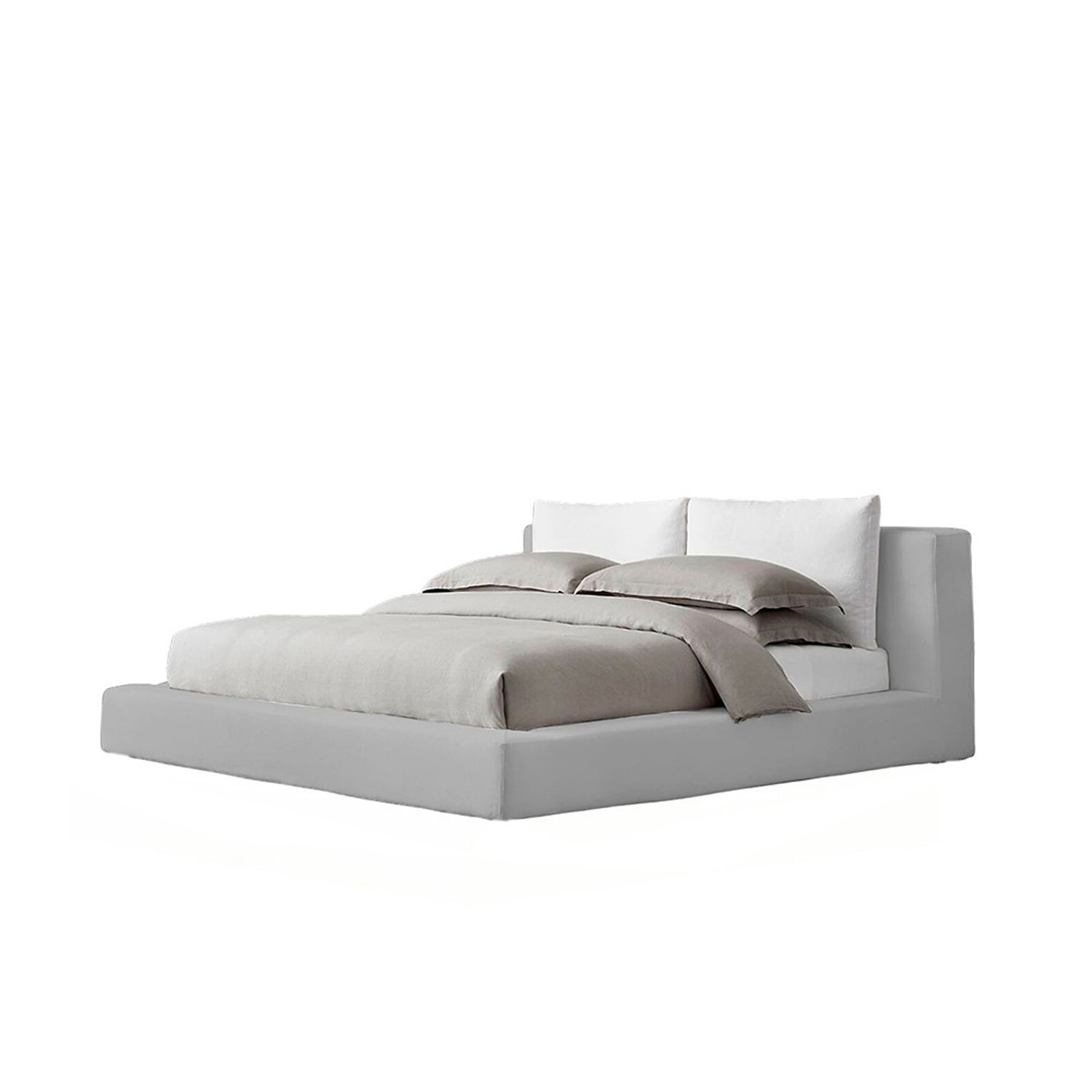 Cama Queen Astoria Gris Perla