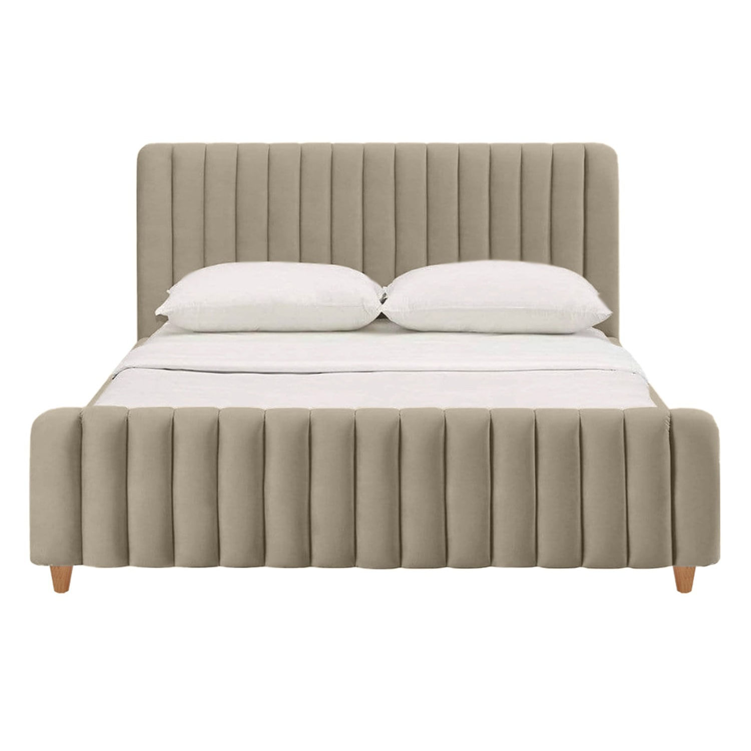 Cama Semidoble Vitale Taupe