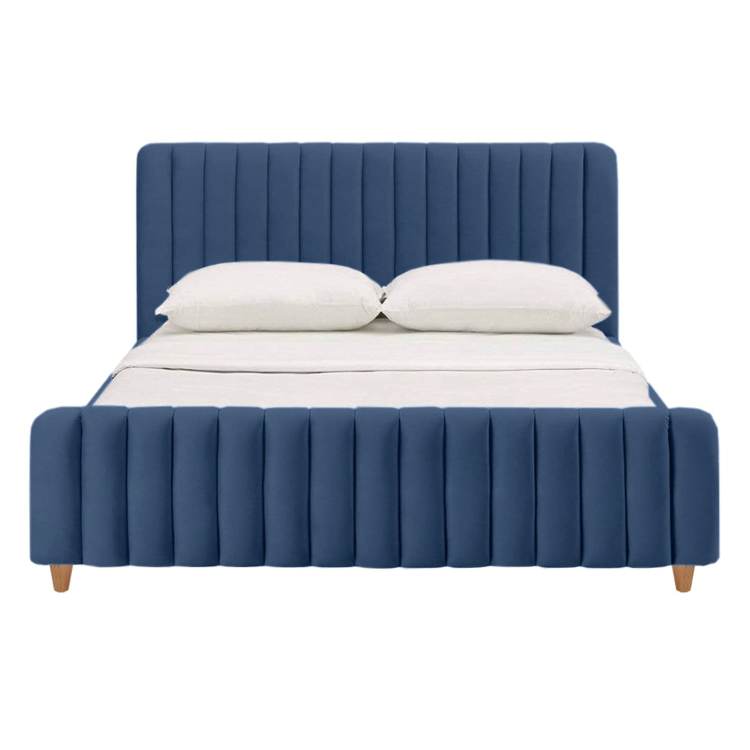 Cama King Vitale Azul