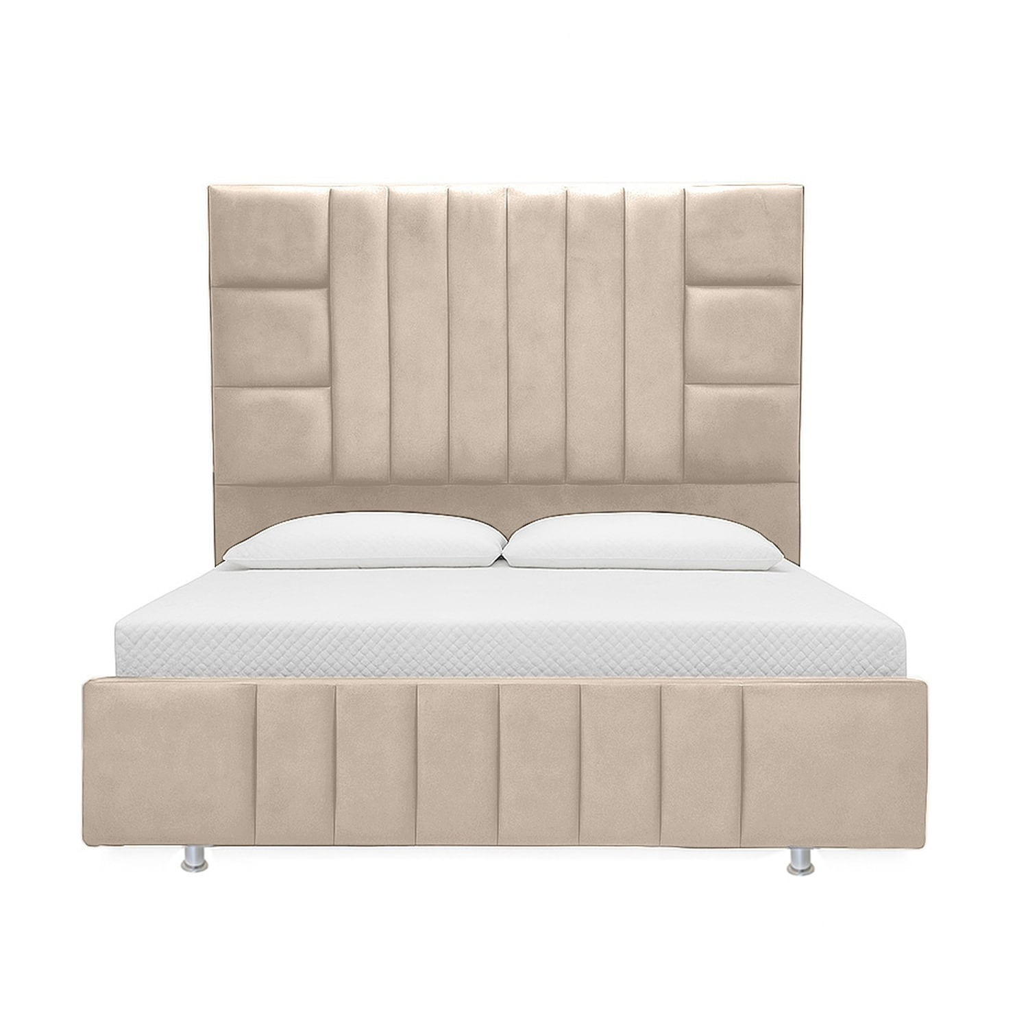 Cama Queen Fiora Beige