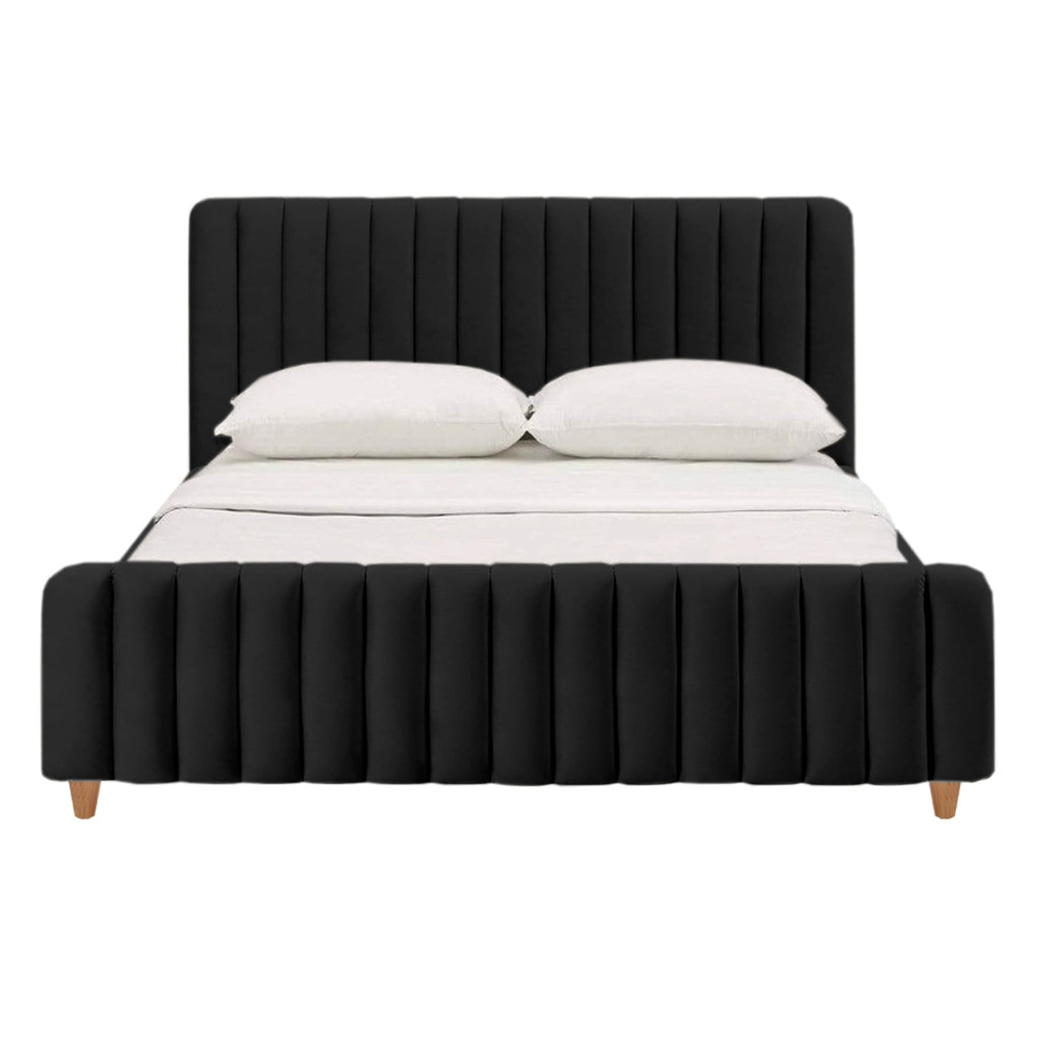Cama Doble Vitale Negro