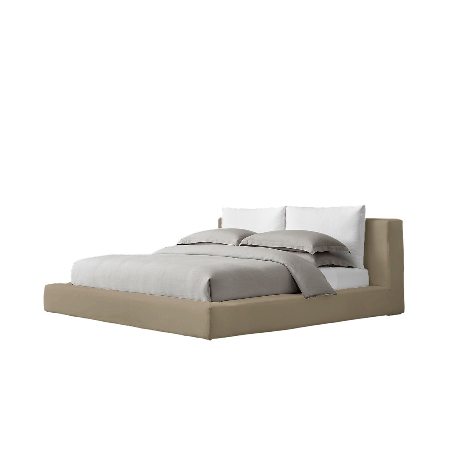 Cama Queen Astoria Taupe