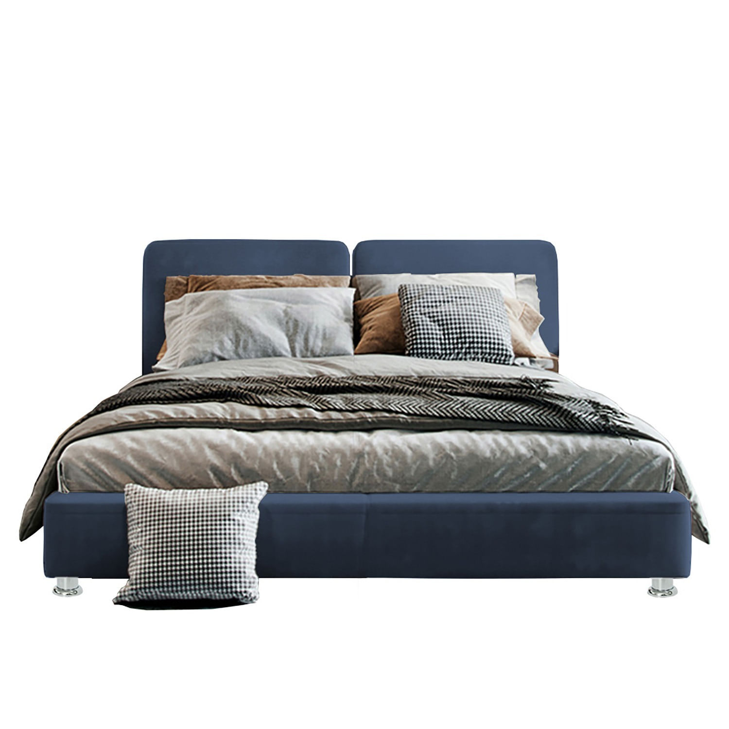 Cama King Gabor Azul
