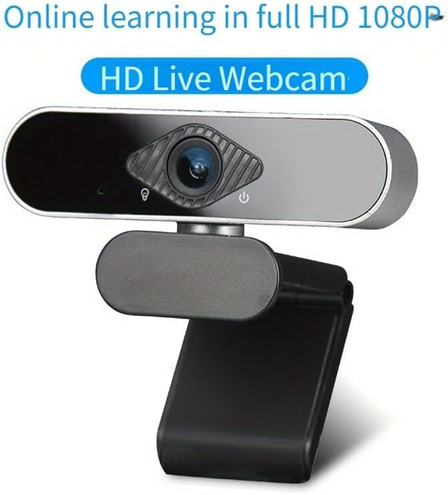 Camara Web W6 1080p Full HD Microfono Pc Computador Portatil Webcam