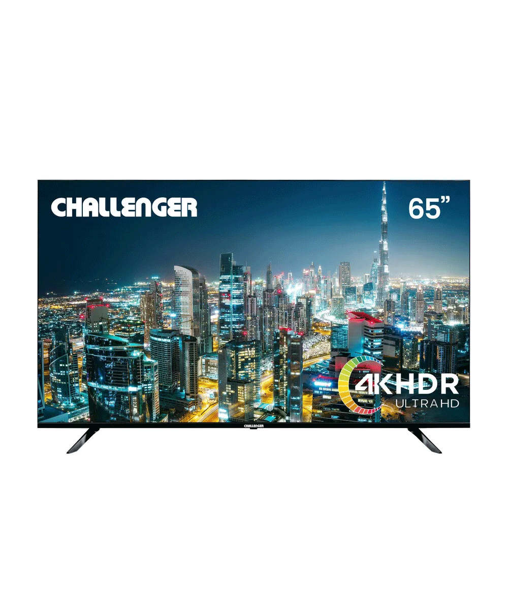 Challenger  Tv 65" 4K UHD HDR Smart con Google TV y Control por voz. (UHD 65KG85)