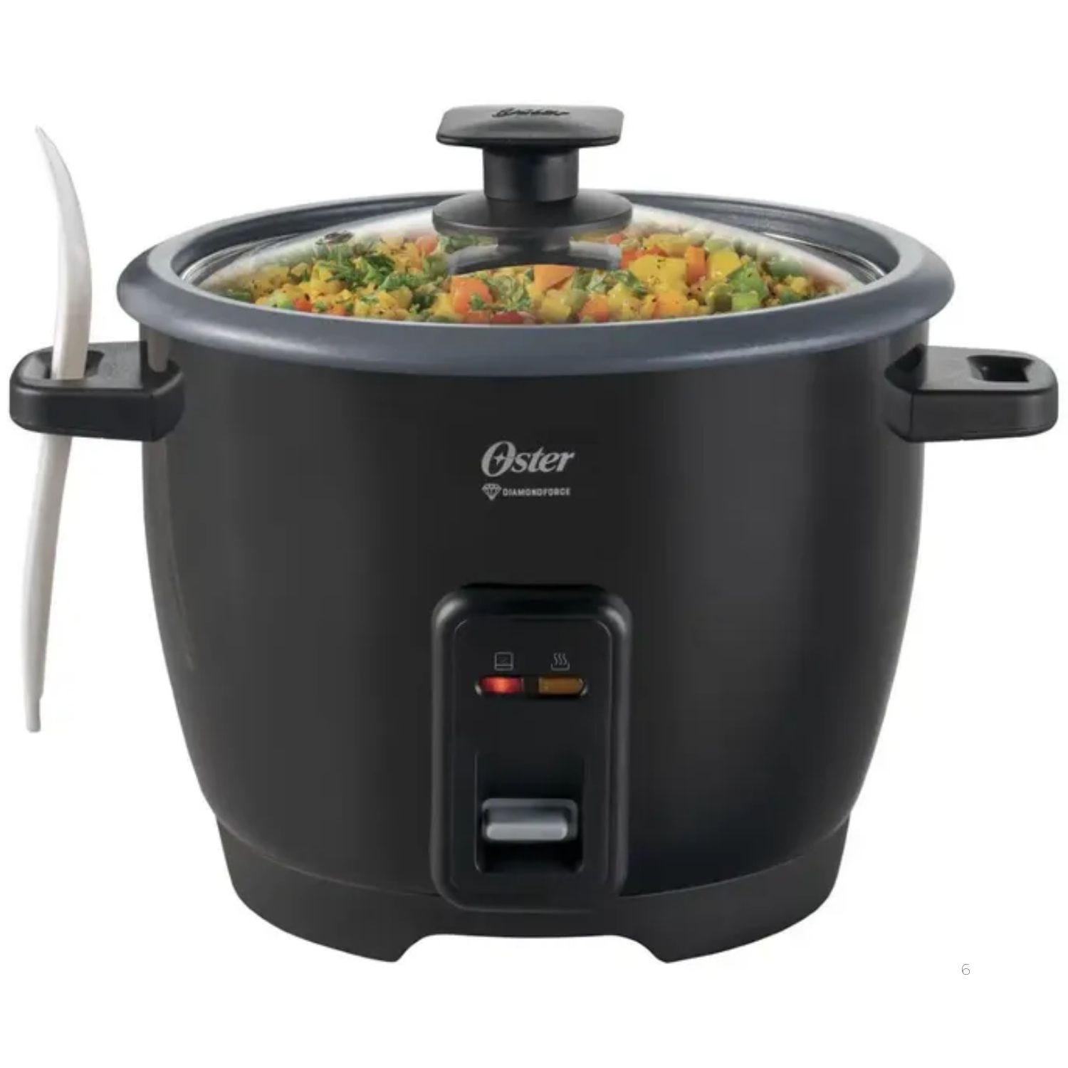 Olla arrocera OSTER DiamondForce 7TZ Negra