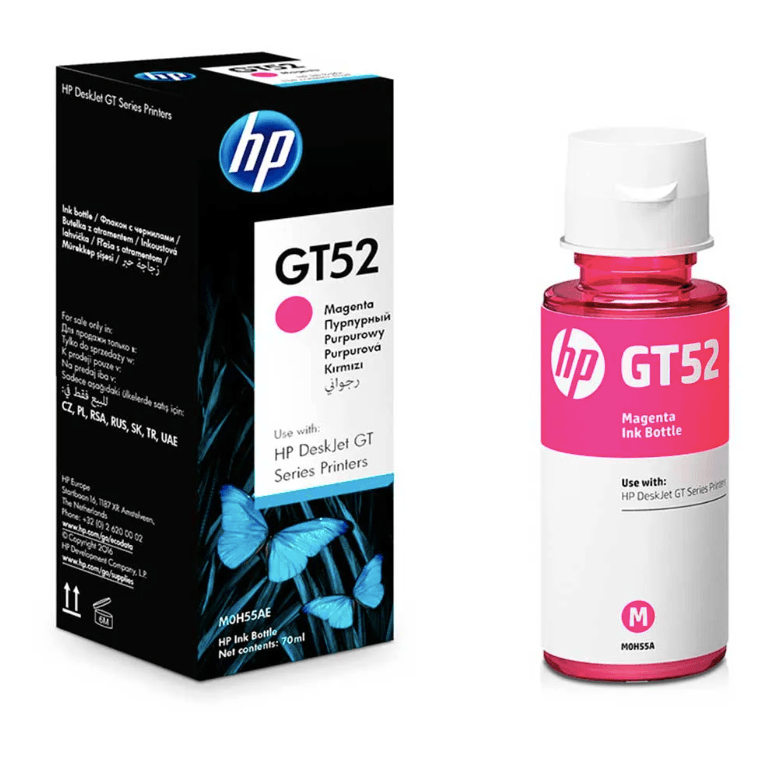 Cartucho botella HP GT52 DeskJet (8.000 páginas) -Magenta
