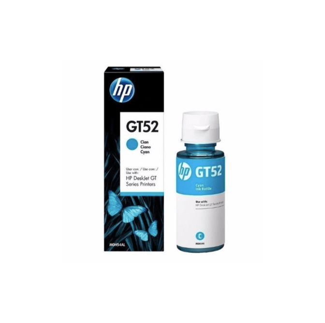 Cartucho botella HP GT52 DeskJet (8.000 páginas) -Cyan