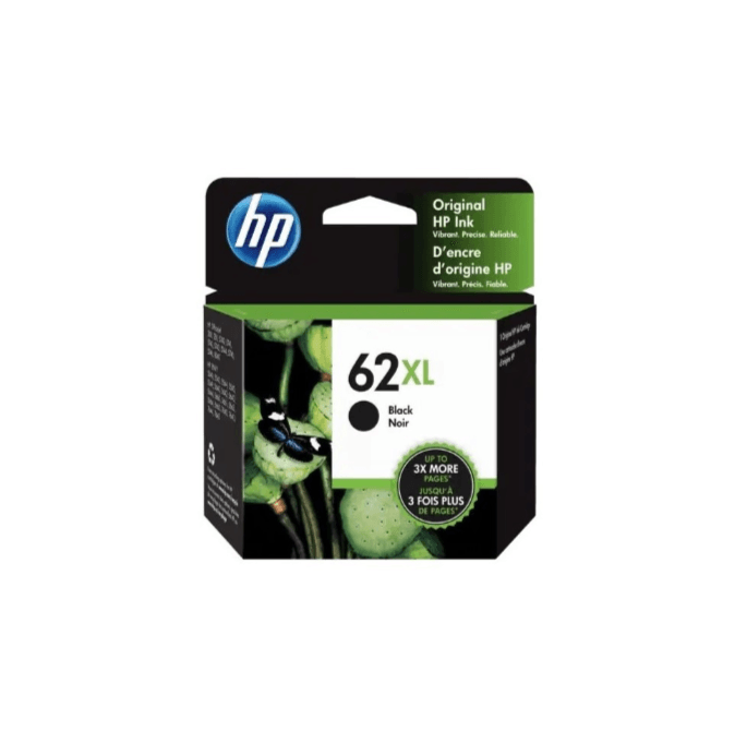 Cartucho HP 62XL  HP OfficeJet (200-600 páginas) -Negro
