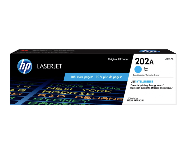 Toner HP 202A LaserJet Pro -Cyan