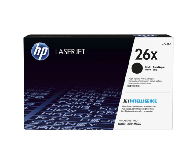 Toner HP 26x LaserJet -Negro