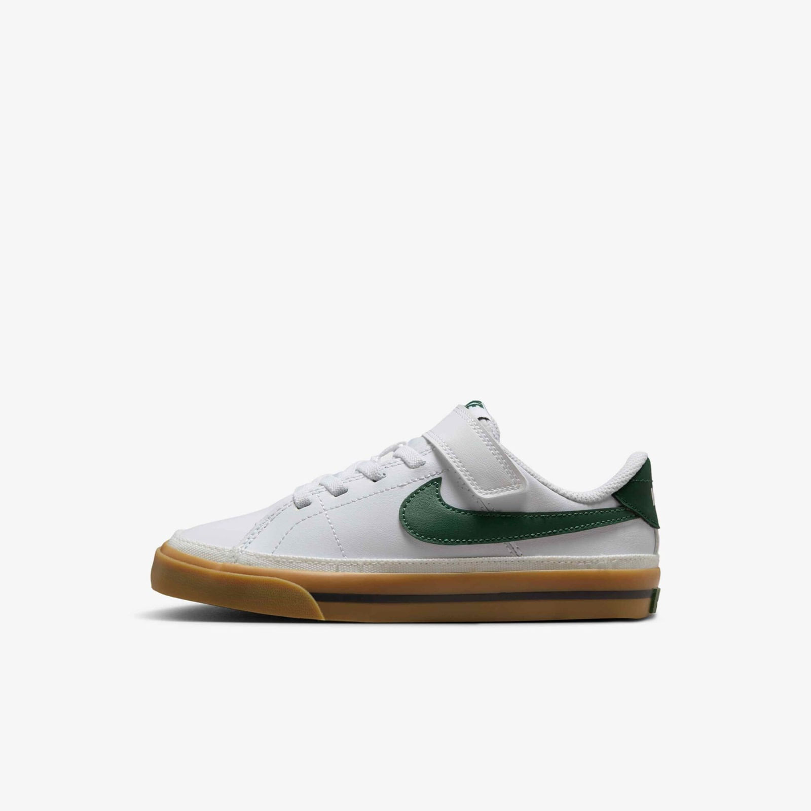 Tenis Nike Niño Court Legacy BPV DA5381-134 Blanco Verde Casual