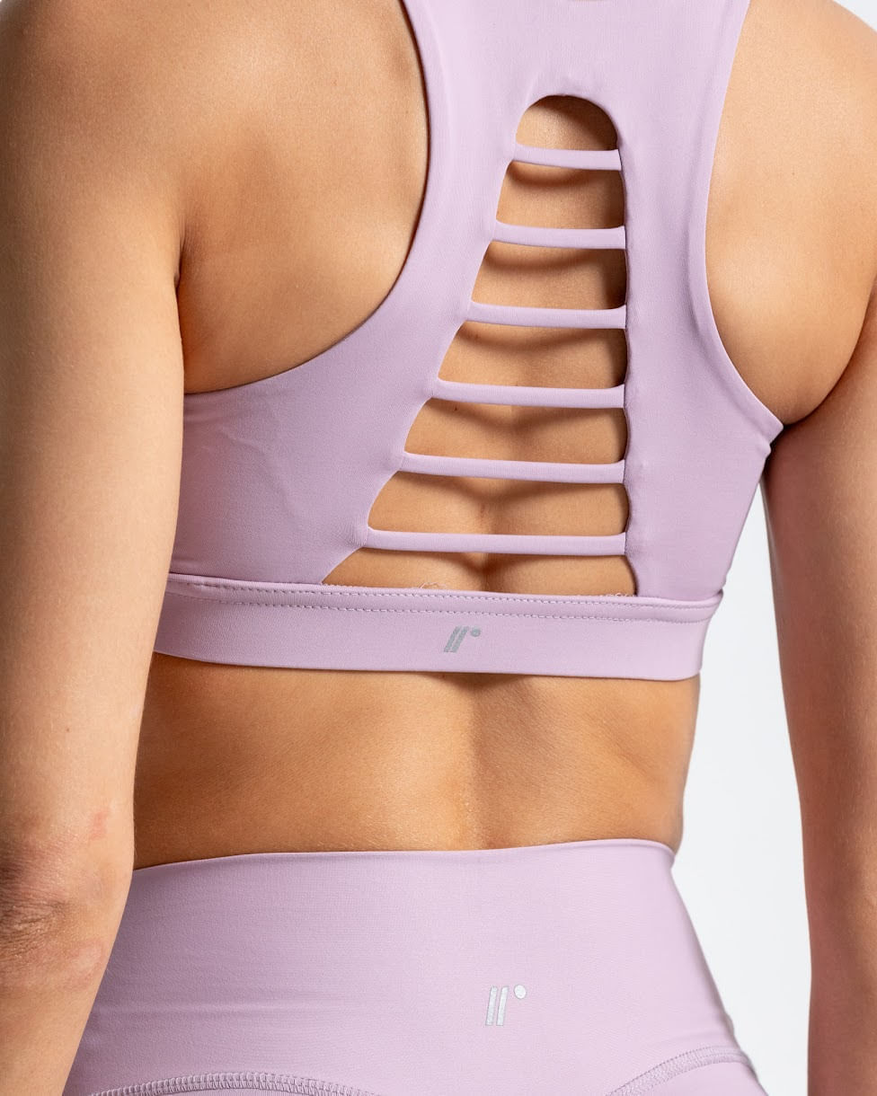 Top Vital Deportivo Soporte Alto, Color Mora Para Mujer