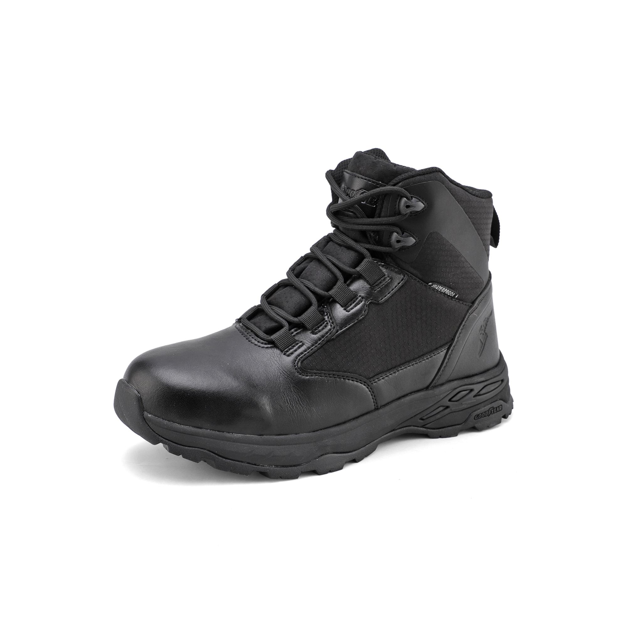 Bota Militar Y Policía Hombre Goodyear Negro WATERPROOF WHEELER-A