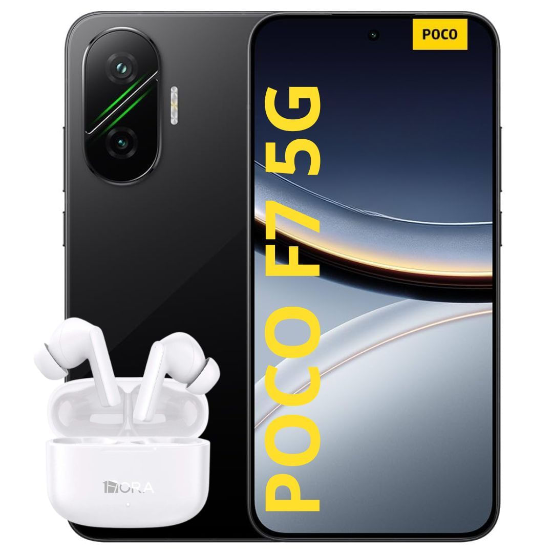 Celular Xiaomi POCO F7 5G 512GB/12GB RAM – Negro