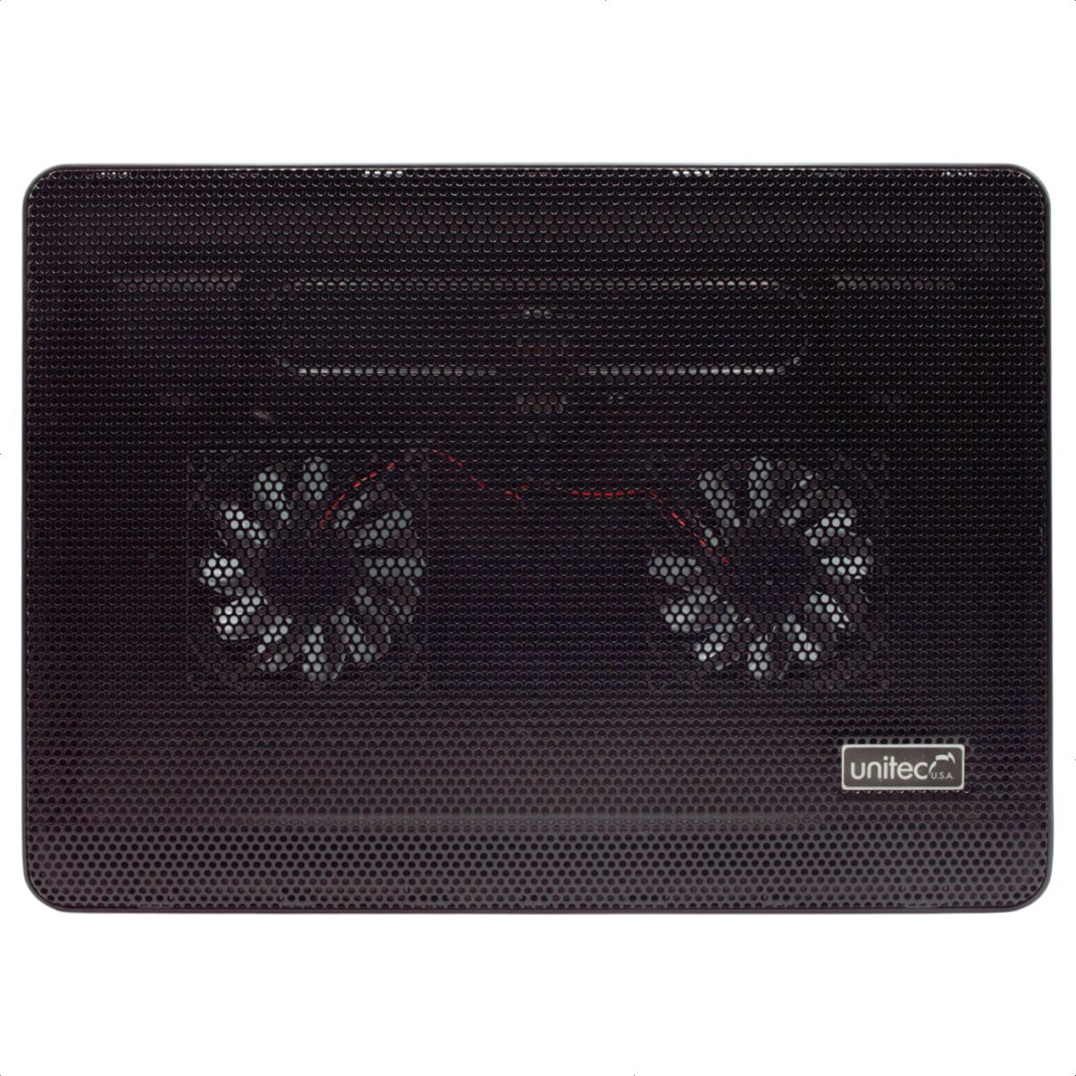 Base Refrigerante Portátil Unitec NCP-064, 2 Ventiladores