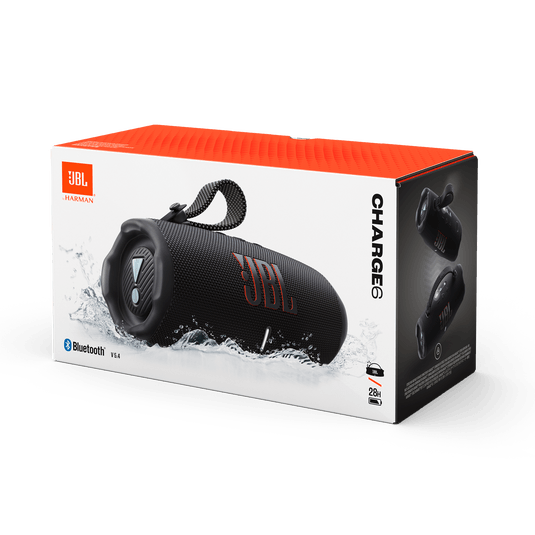 Parlante JBL Charge 6 Bluetooth color Negro