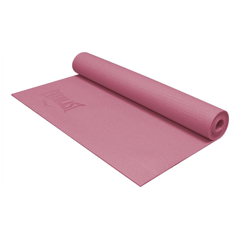 Colchoneta Tapete Yoga Mat 3mm Everlast Rosado