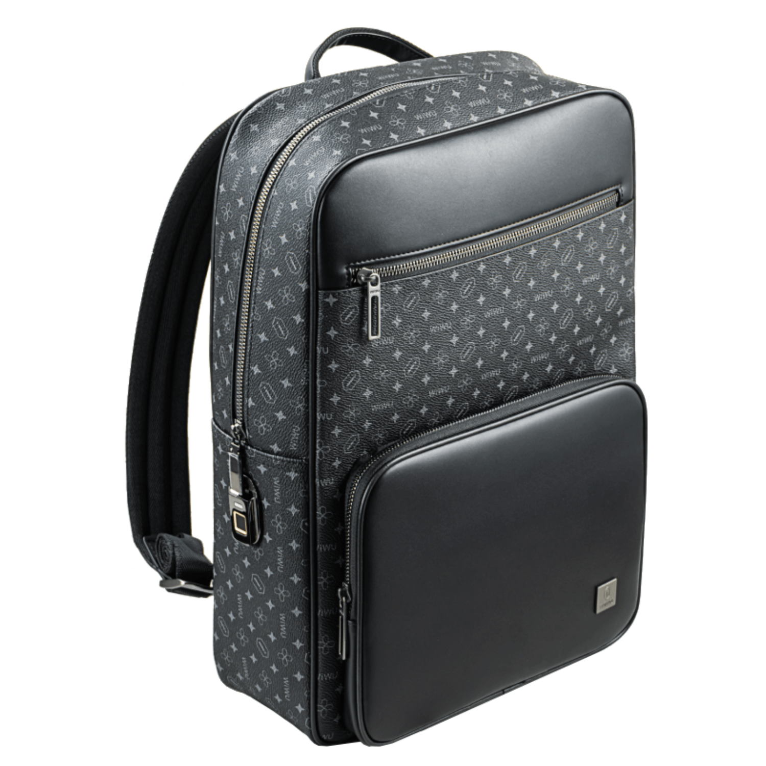 Morral Master WiWU Con Cremallera Anti-robo de Huella Negro