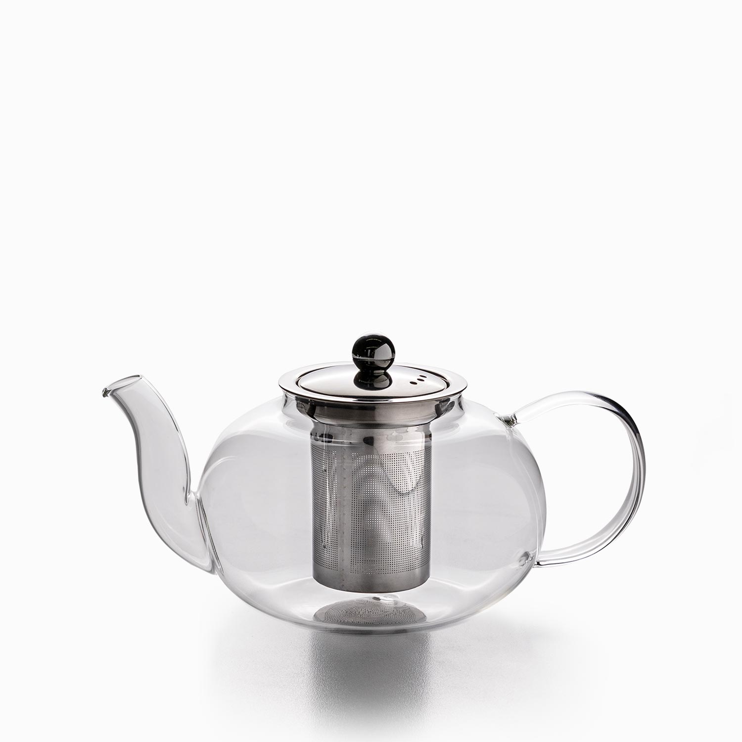 Tetera con infusor en vidrio 1000ml
