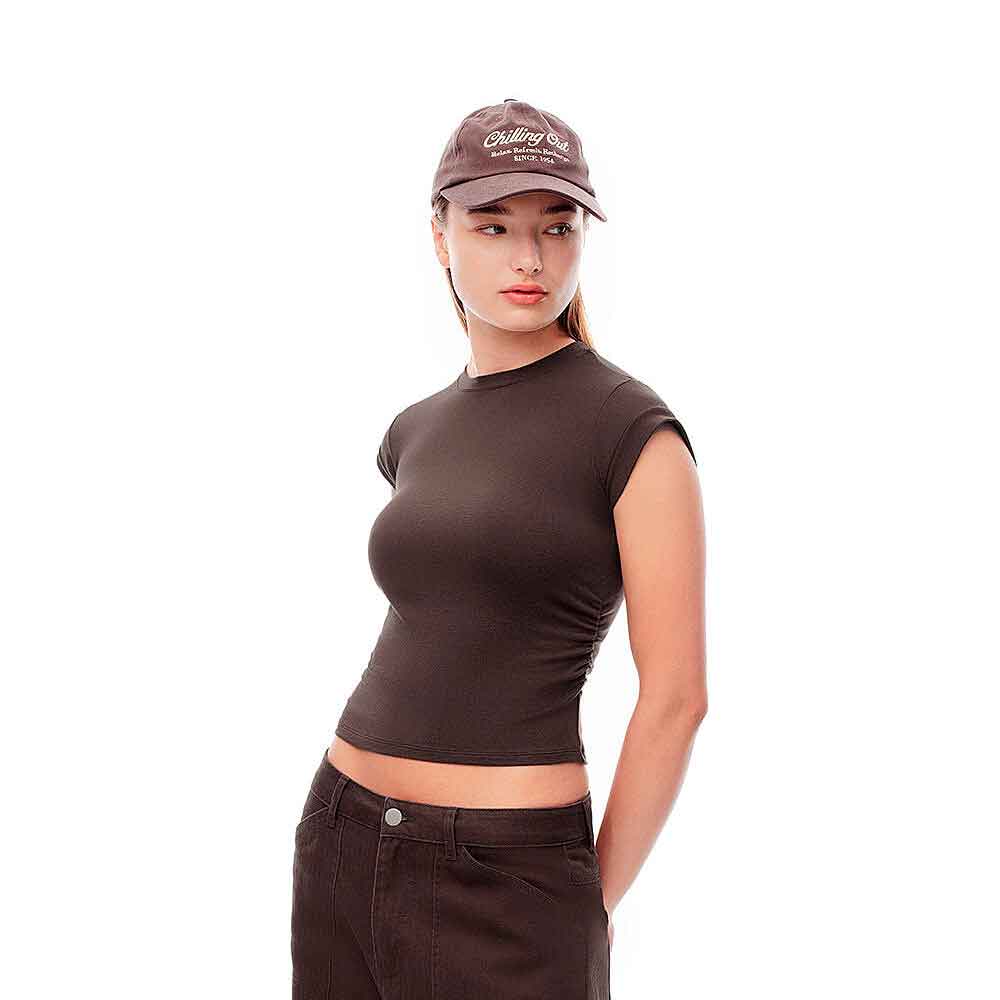 BLUSA GEF MUJER LOZUT CHOCOLATE 8892