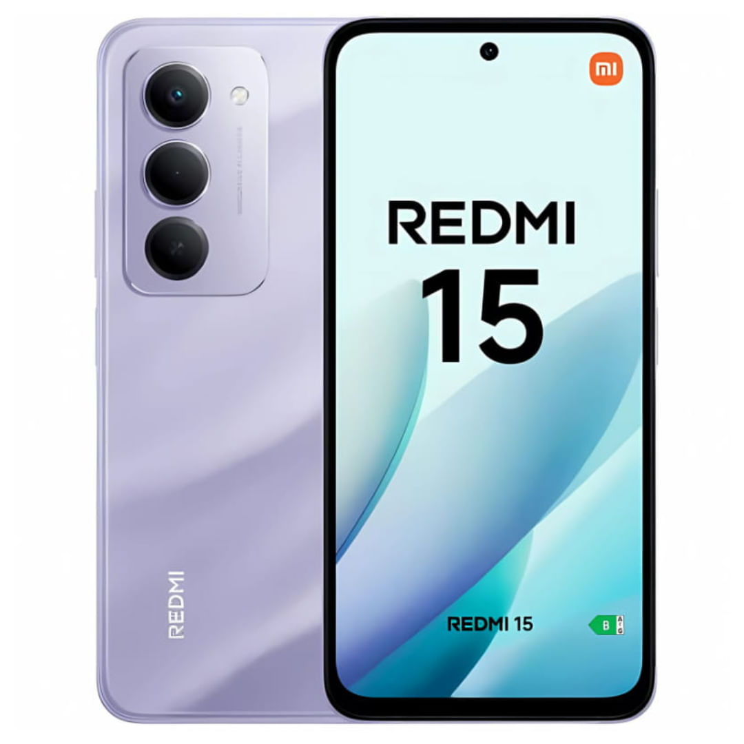 Celular Xiaomi REDMI 15 128GB 6+6 RAM Morado