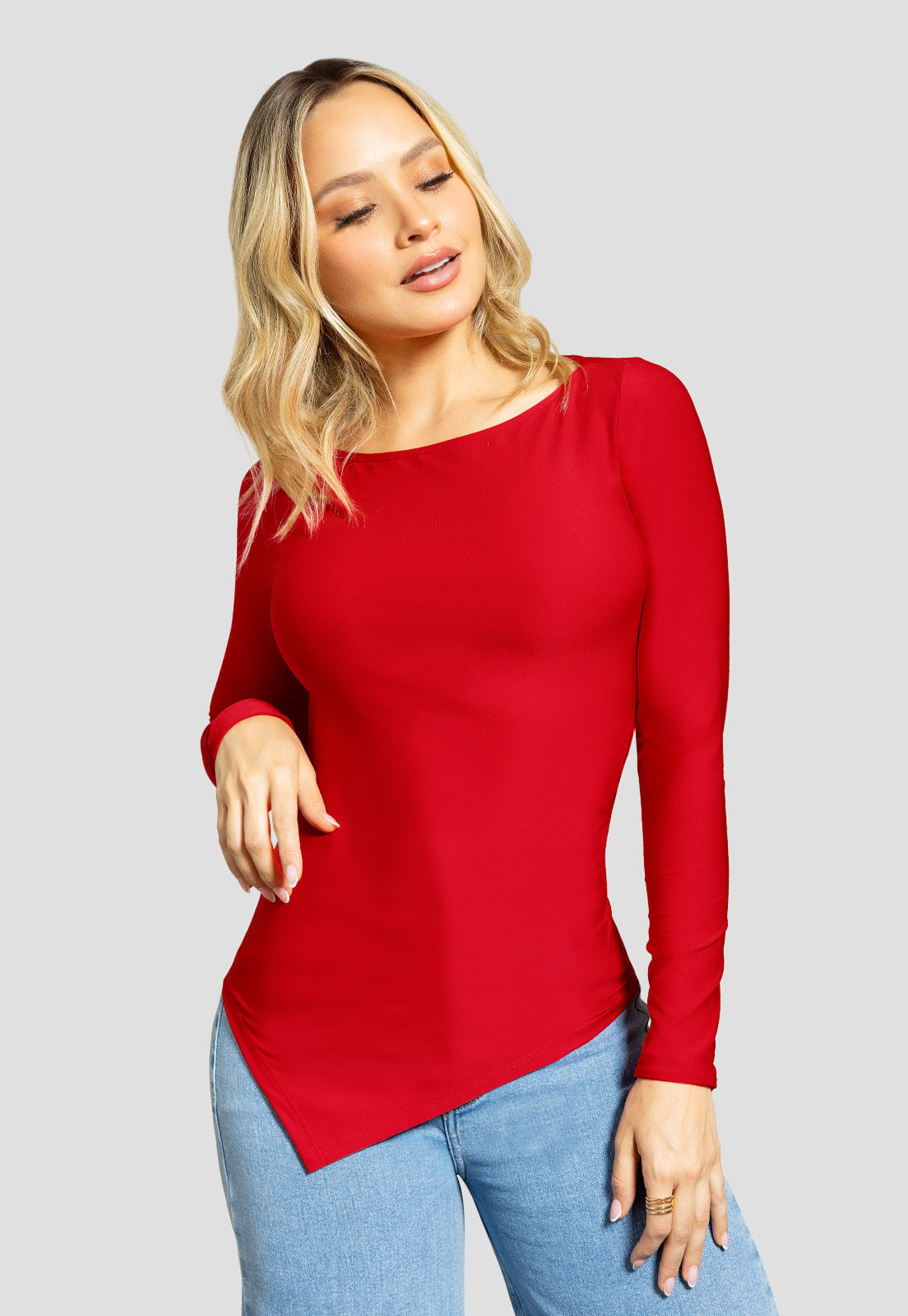 Blusa Mujer Rojo Mp 112265