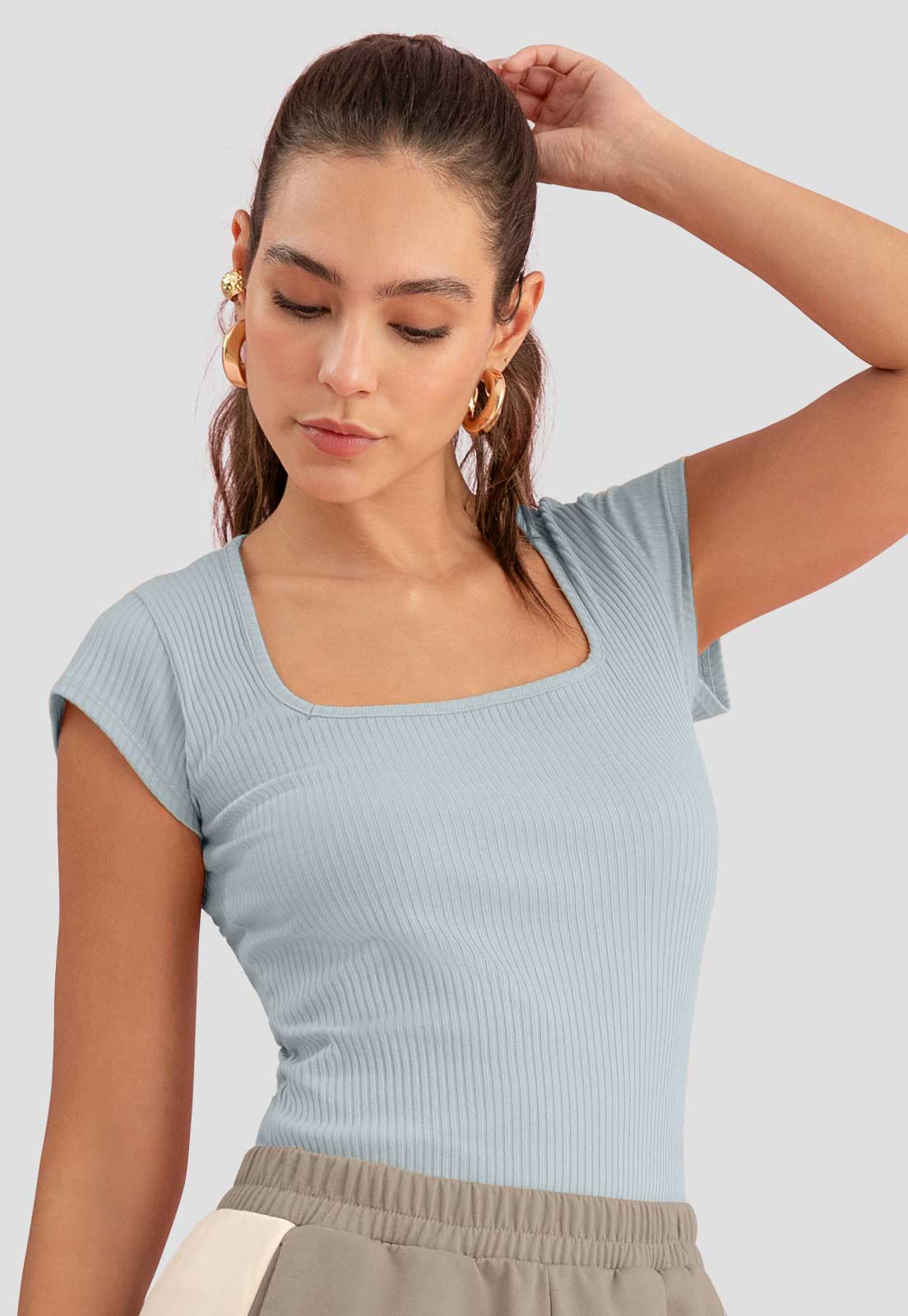 Blusa Mujer Azul Baby Atypical 111947