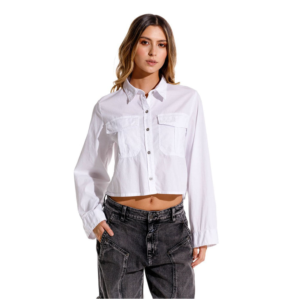 Camisa Manga Larga Para Mujer Ange Girbaud