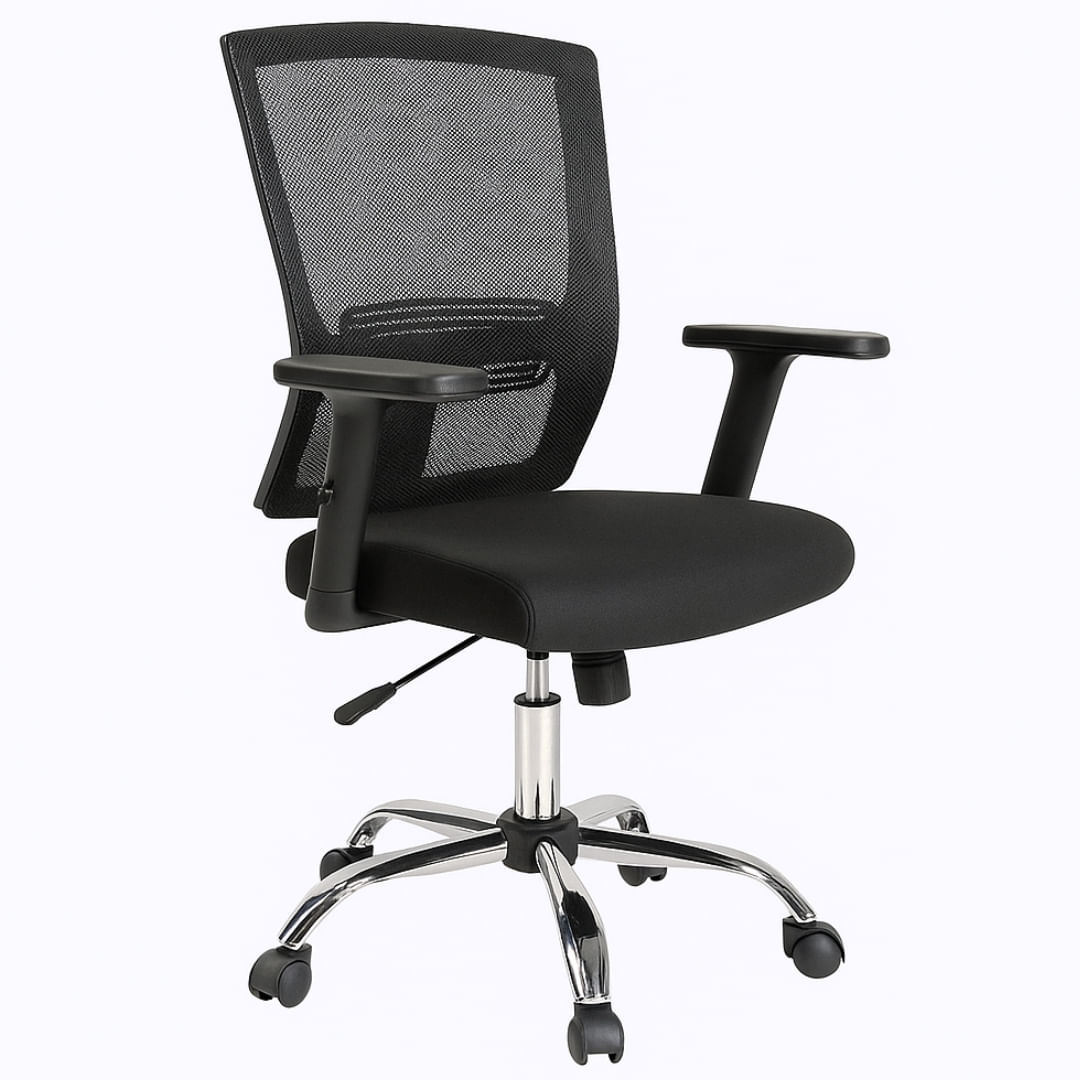 Silla De Oficina Secretarial Ergofit Basic Brazo Graduable