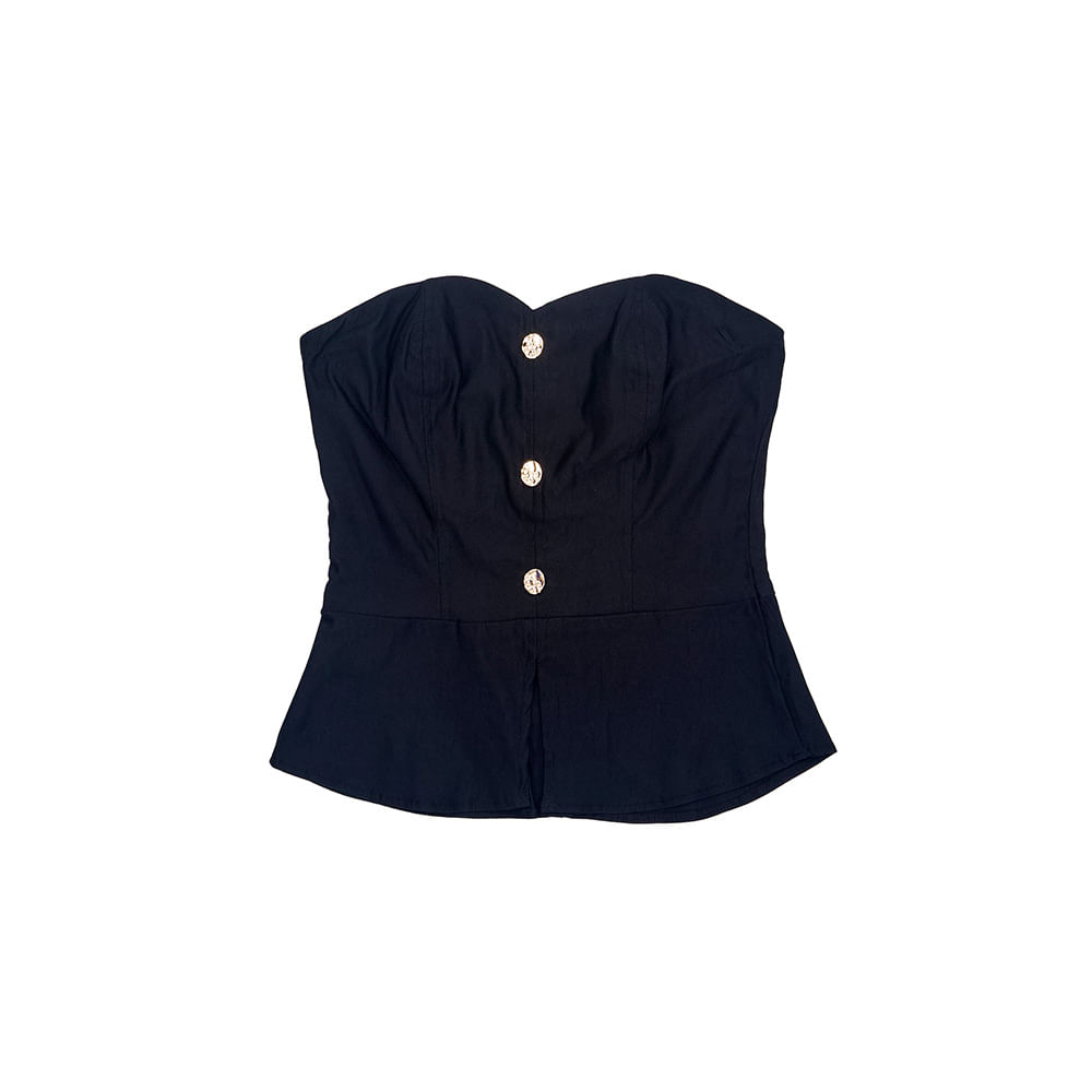 BLUSA DYABOO MUJER DF02412 NEGRO