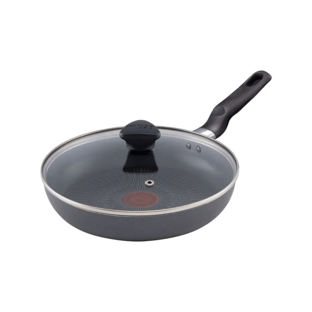 Sartén Antiadherente 24cm IMUSA Talent con Tapa de Vidrio