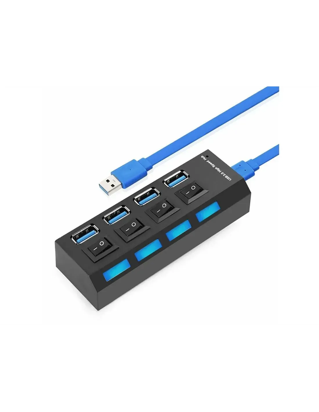 Hub USB 3.0 Con Interruptor Independiente